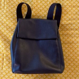Nordstrom Medium Stella leather black backpack